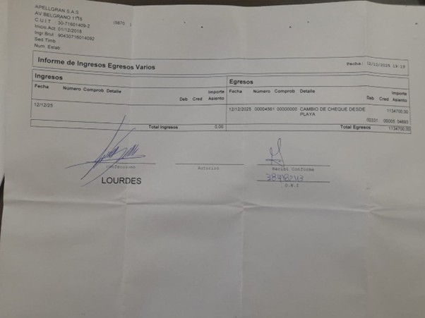 Comprobantes de Gastos