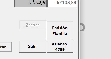 Emisión de Planilla